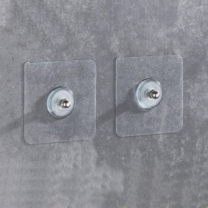 gancho Adesivo de Parafuso Sem Furos Pendure Quadros porta retratos Itens de Banheiro e Muito Mais Organize e Decore