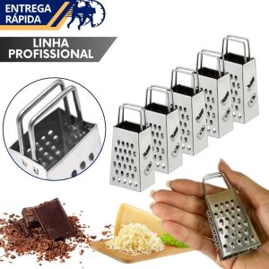 Mini Ralador Inox Top Qualidade Profissional Restaurante Cozinha