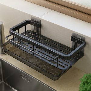Suporte Organizador Pia Porta Detergente Esponja Nâo Fura Parede Cozinha Lavanderia Banheiro Gourmet