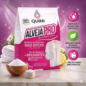 Percarbonato De Sódio 100% Puro Tira Manchas E Alvejante Pó Roupas Brancas Coloridas Pretas