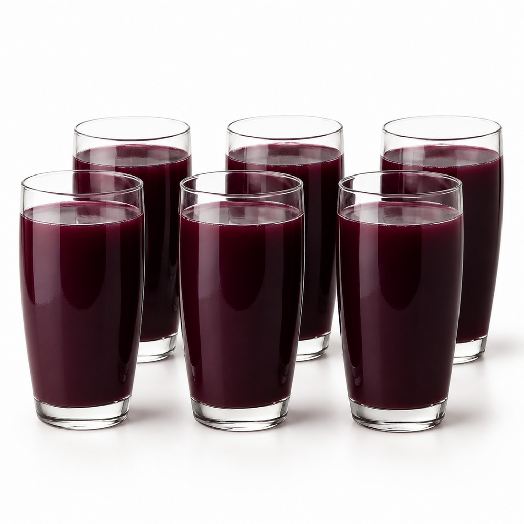 Jogo de Copos de Vidro Oca 300ml com 06 Vidro suco bebidas agua cozinha mesa drink bar restaurante