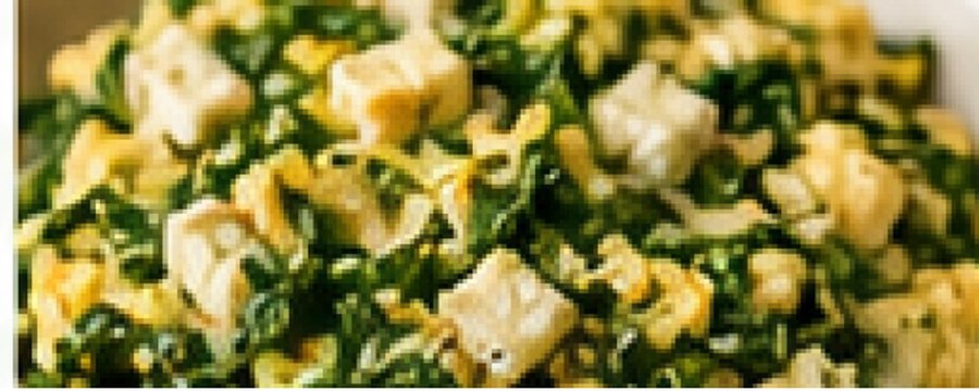 Ovos mexidos com couve e queijo minas - receita low carb