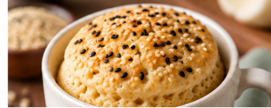 Pão de espinafre de frigideira - receita low carb