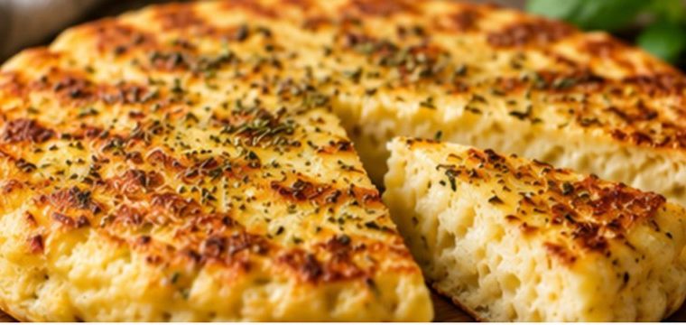 Pãozinho de forno de abobrinha - receita low carb