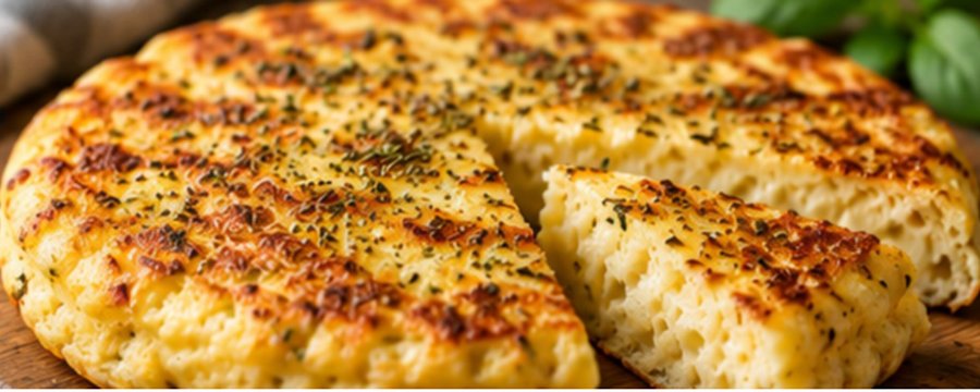 Pãozinho de forno de abobrinha - receita low carb