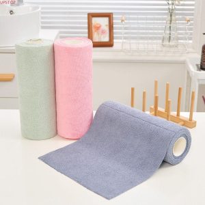UPSTOP 20PCS/Roll Toalha De Microfibra , Toalhas De Cozinha Domésticas De Limpeza Doméstica