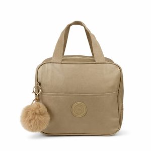 Lancheira Feminina Térmica Frasqueira Escolar Bolsa para Marmita Impermeável com Zíper Reforçado Compacta