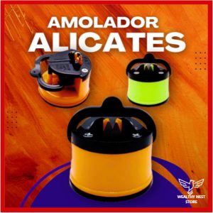 Afiador Multiuso Manual para Facas, Alicates de Unha, Tesouras e Canivetes - Prático Em Casa