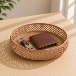 Organizador de Mesa Porta Objetos Cesto Decorativo Moderno Minimalista